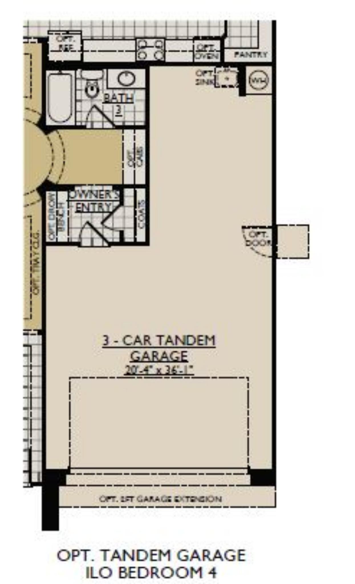 Jimson New Home Floor Plan William Ryan Homes