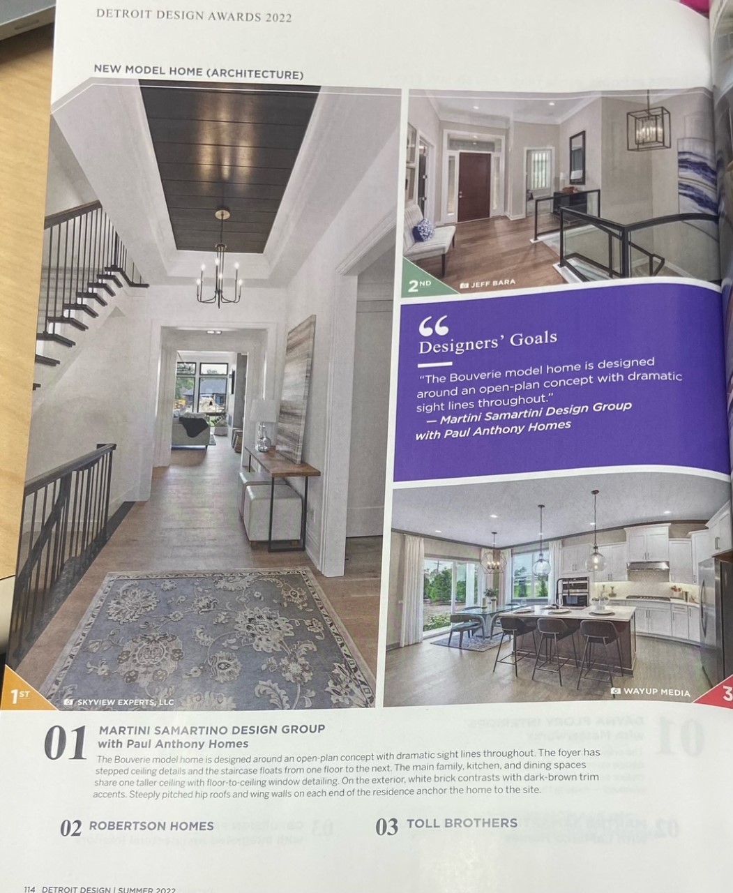 Hour Detroit Home Design Award Winner Robertson Homes