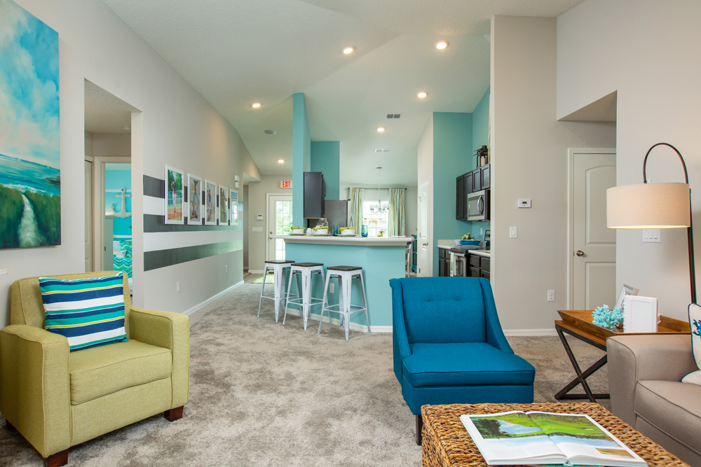 The Fallon B Floor Plan in Palm Bay Holiday Builders