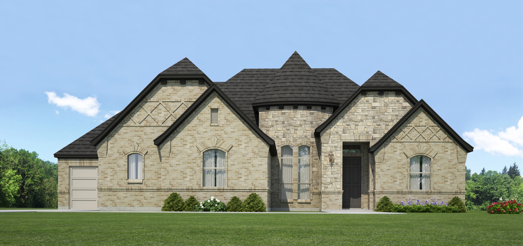 Powell Floor Plan in DFW Our Country Homes