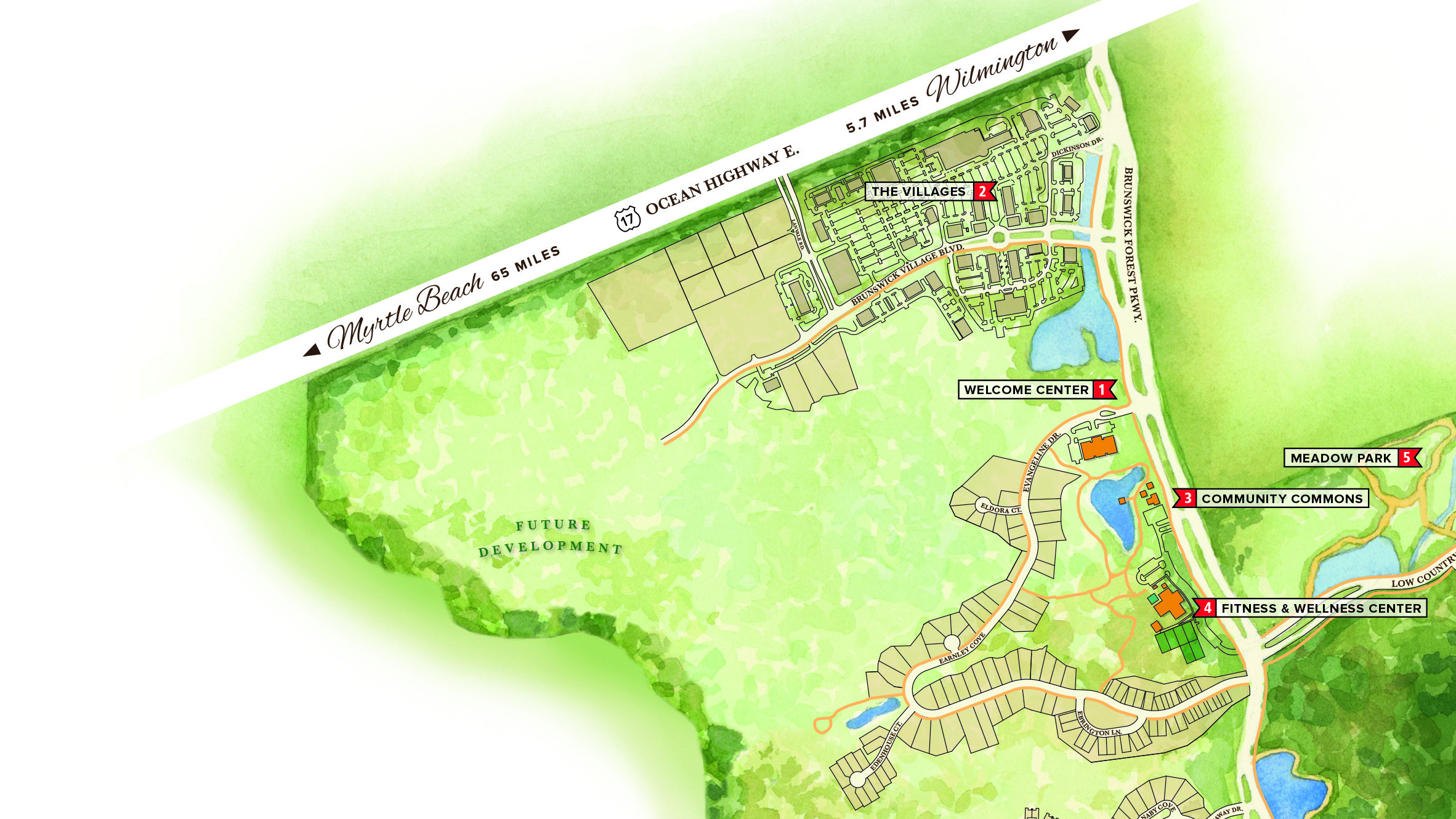 Brunswick Forest Nc Map Brunswick Forest Communities Logan Homes