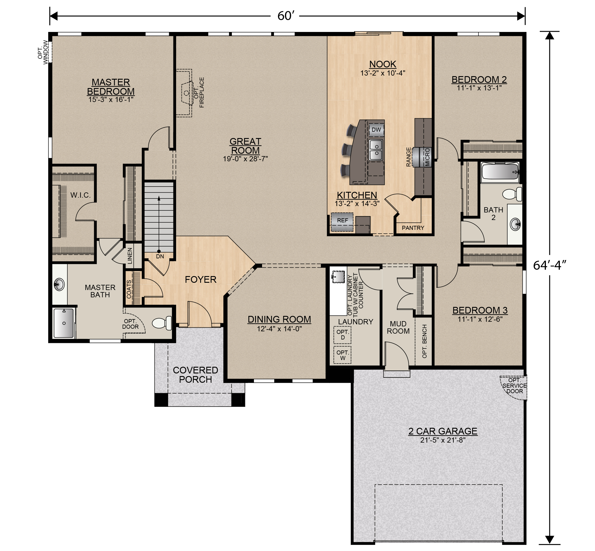 The Windsor Floor Plan floorplans.click