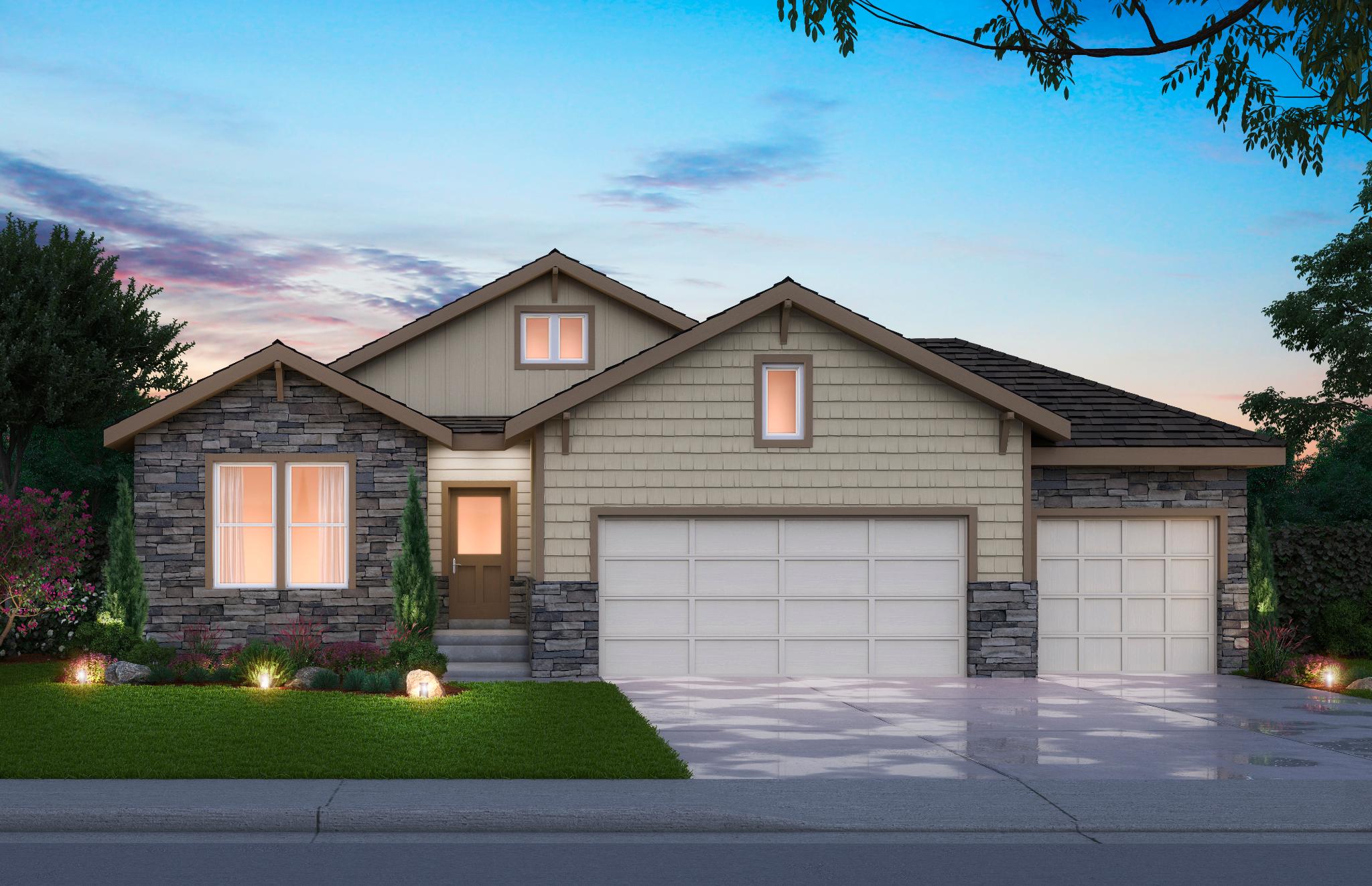 The Branson Floor Plan OKC Home Builder Authentic Custom Homes