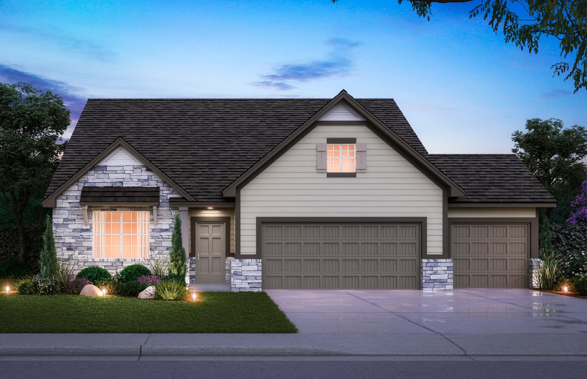 The Branson Floor Plan OKC Home Builder Authentic Custom Homes