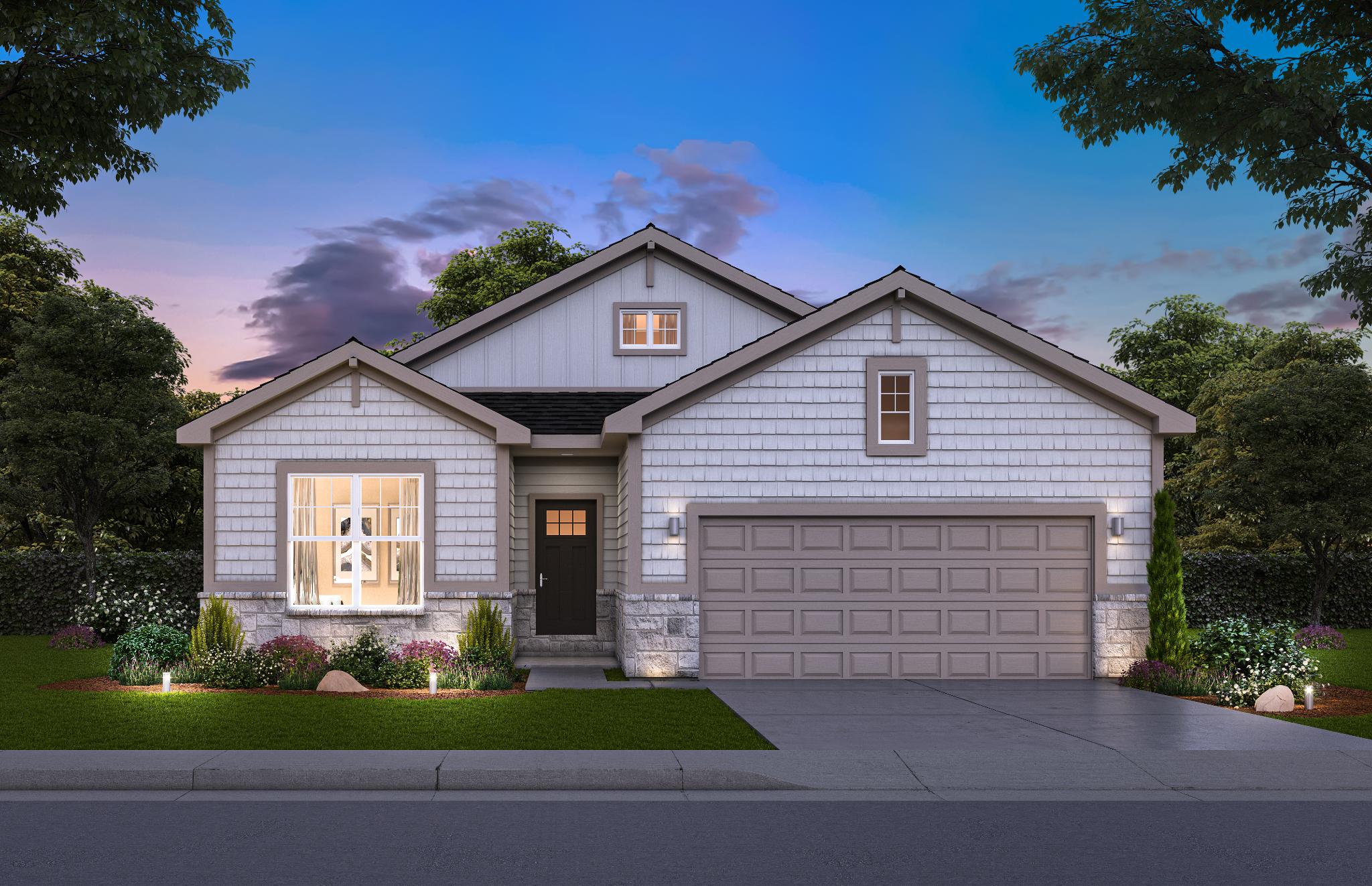 The Branson Floor Plan OKC Home Builder Authentic Custom Homes