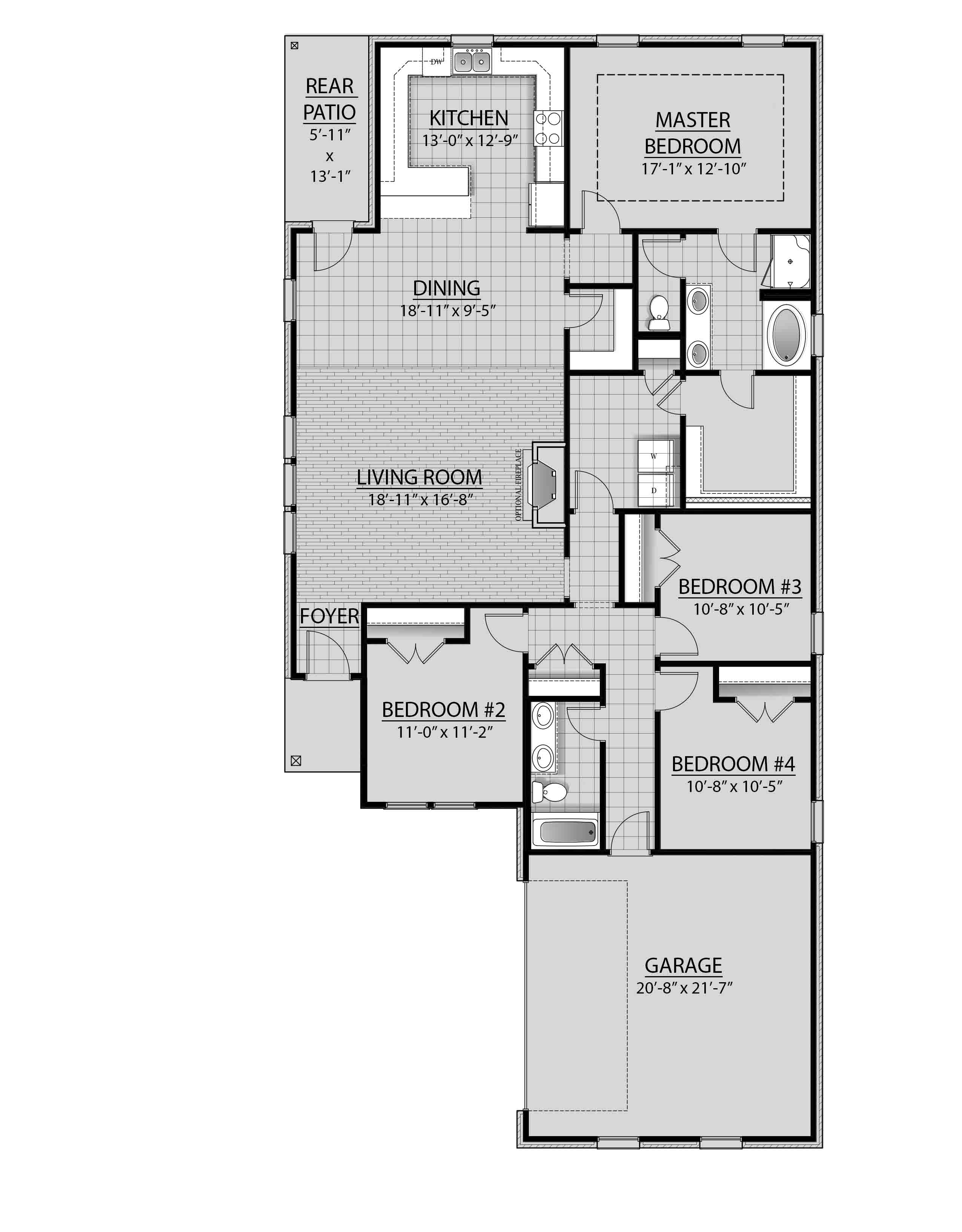 The Alfani III H DSLD Homes