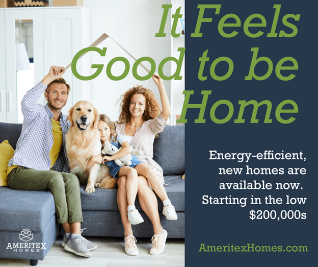 Benefits of Owning a New Home Ameritex Homes