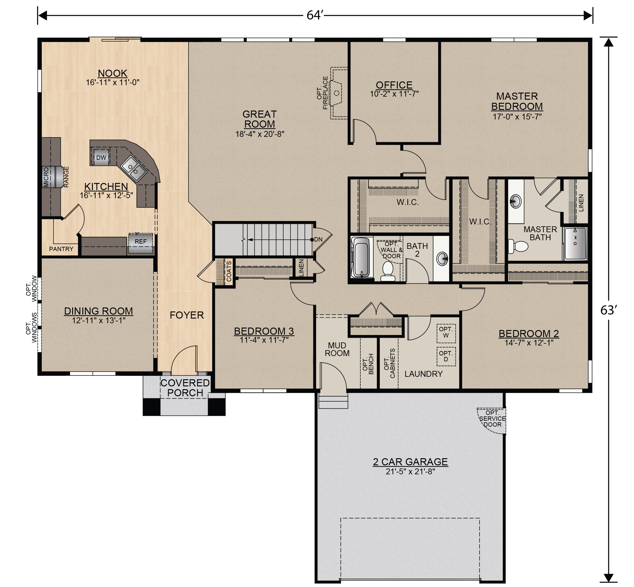Deerfield Floor Plan