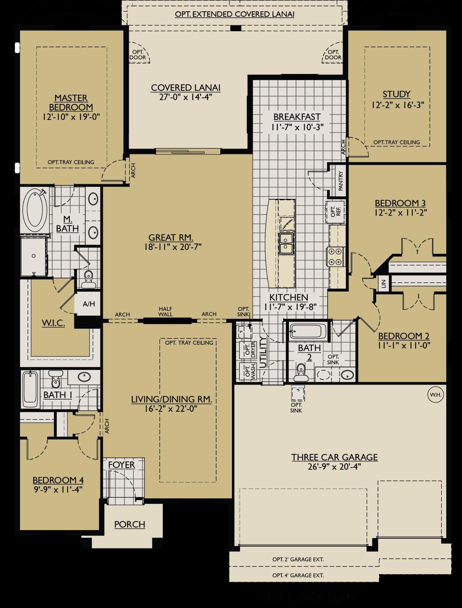 Ryan Homes Floor Plans Florida floorplans.click(04)