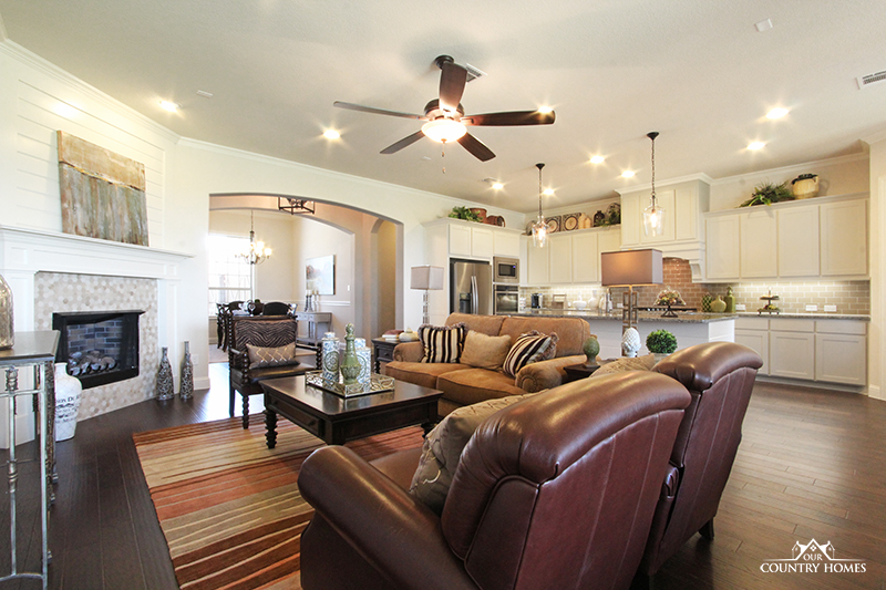 Manchester II Floor Plan in DFW Our Country Homes