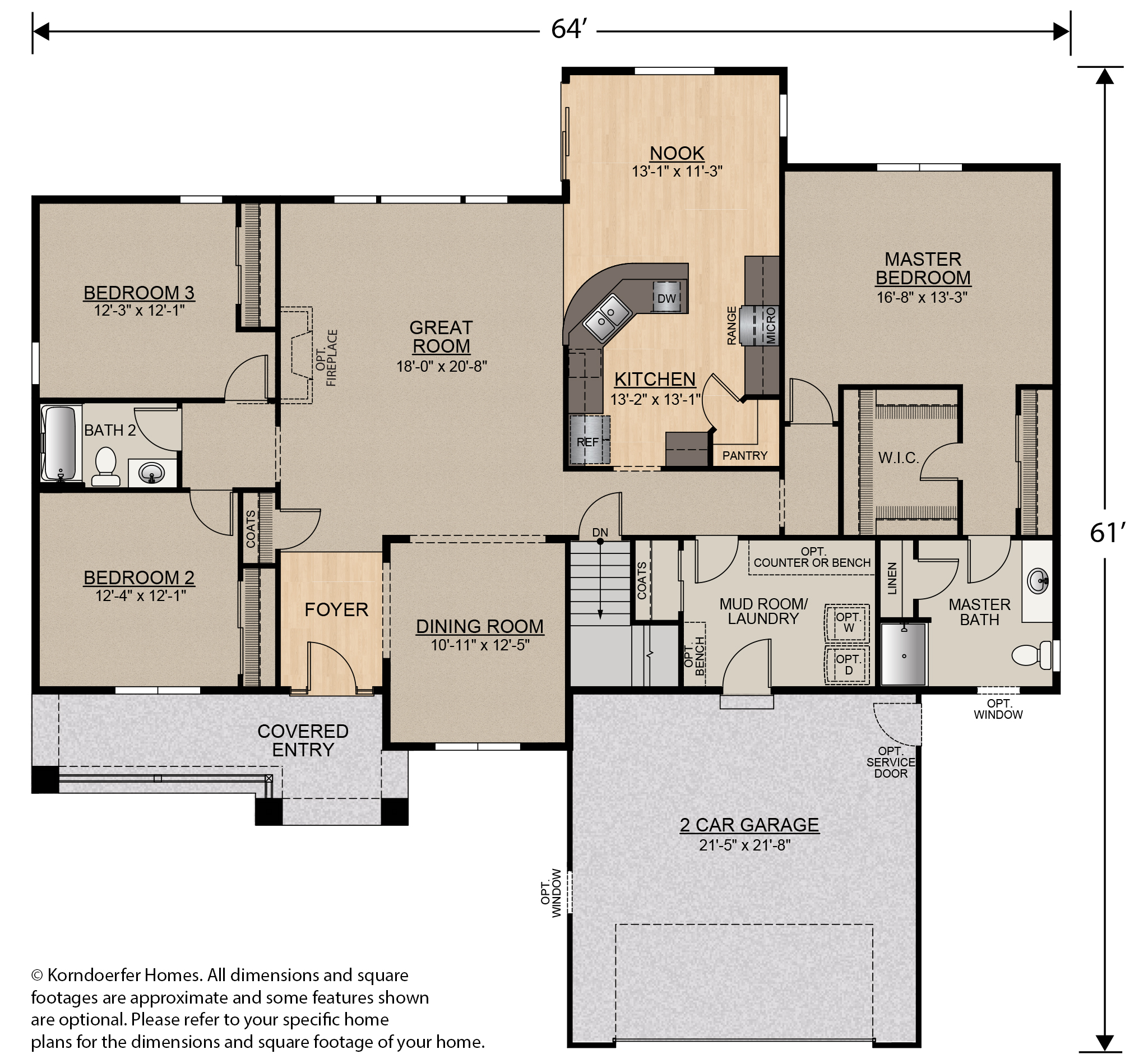 Waterford Floor Plan