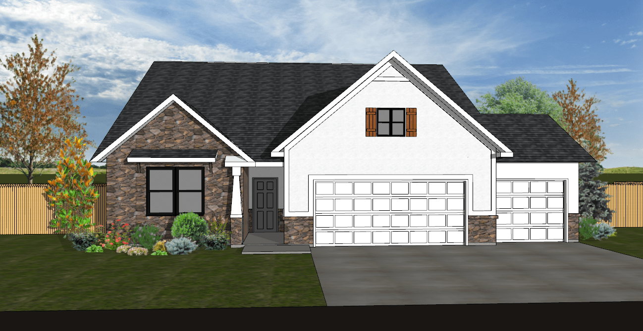 The Branson Floor Plan OKC Home Builder Authentic Custom Homes