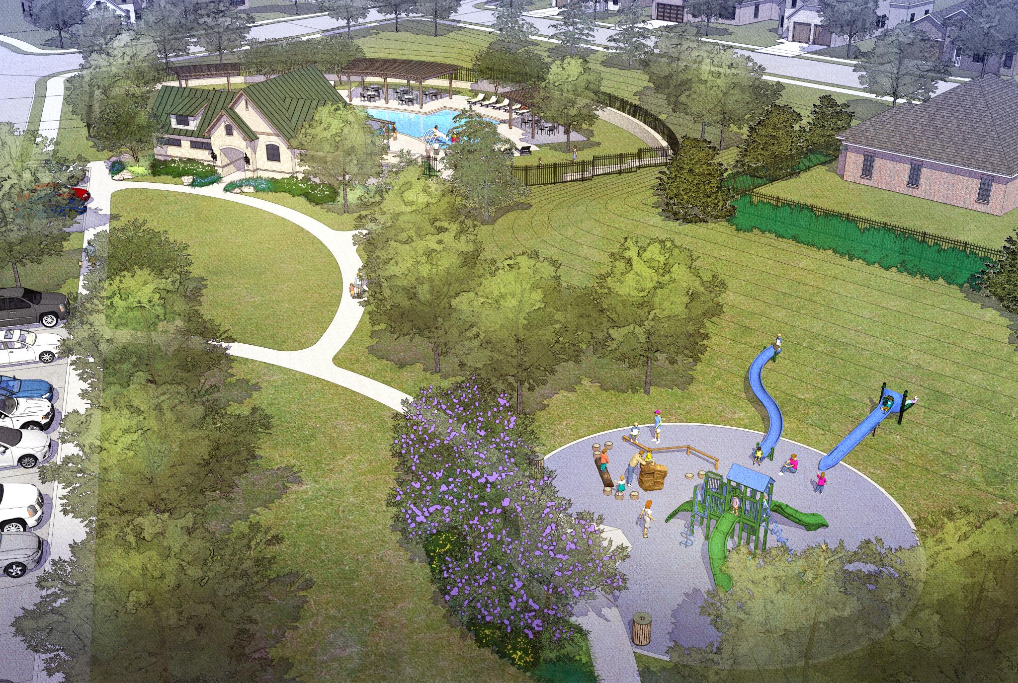 Timberbrook Justin TX New Home Community Sandlin Homes