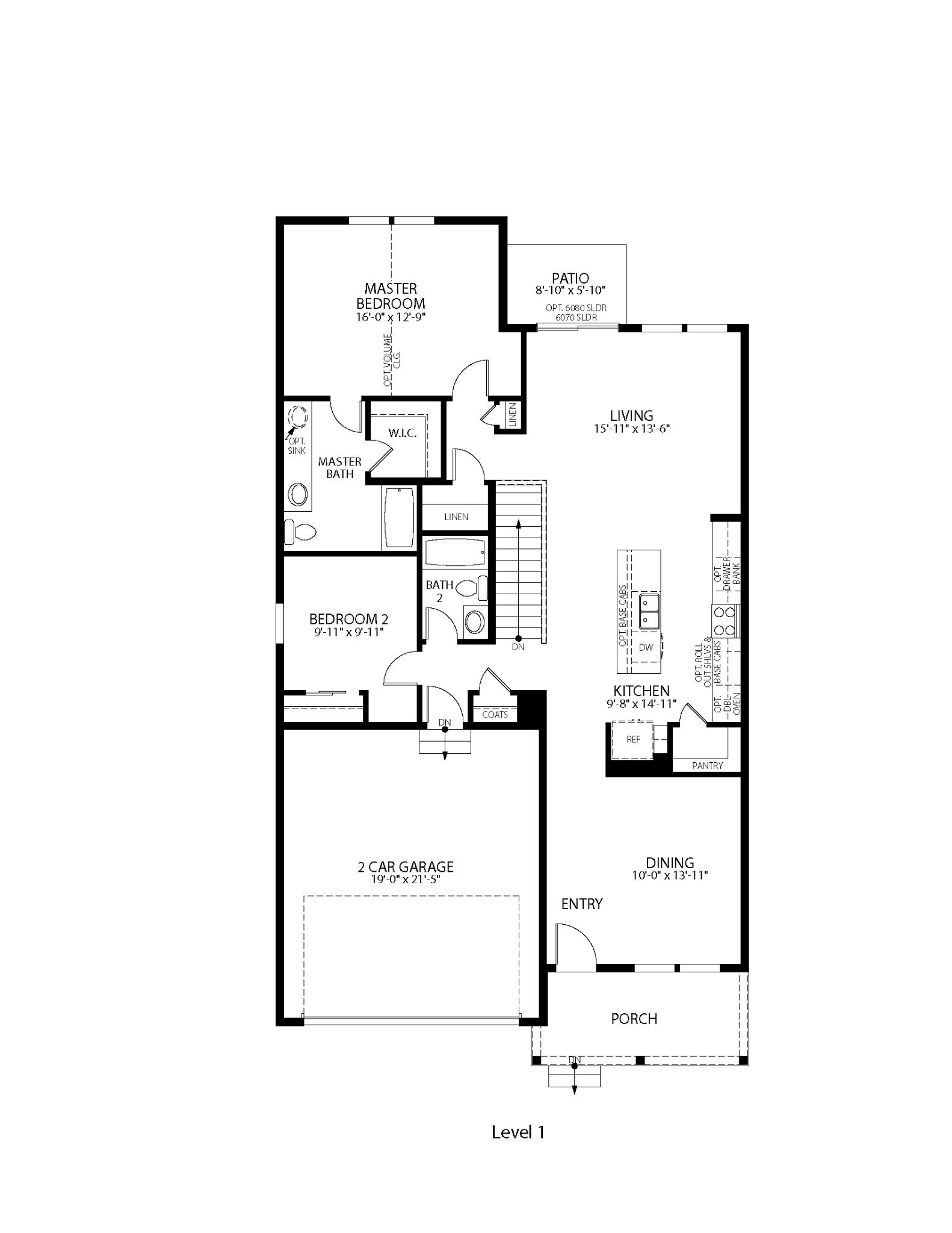 Austen Plan at Hartford Homes at Mosaic Story Collection in Fort