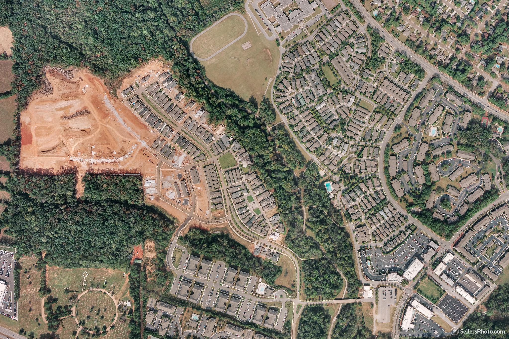 Aerial Map Village of Providence