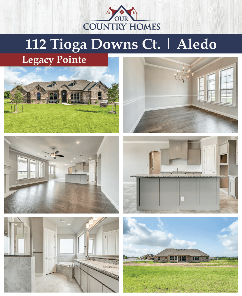 112 Tioga Downs Ct. Aledo Texas