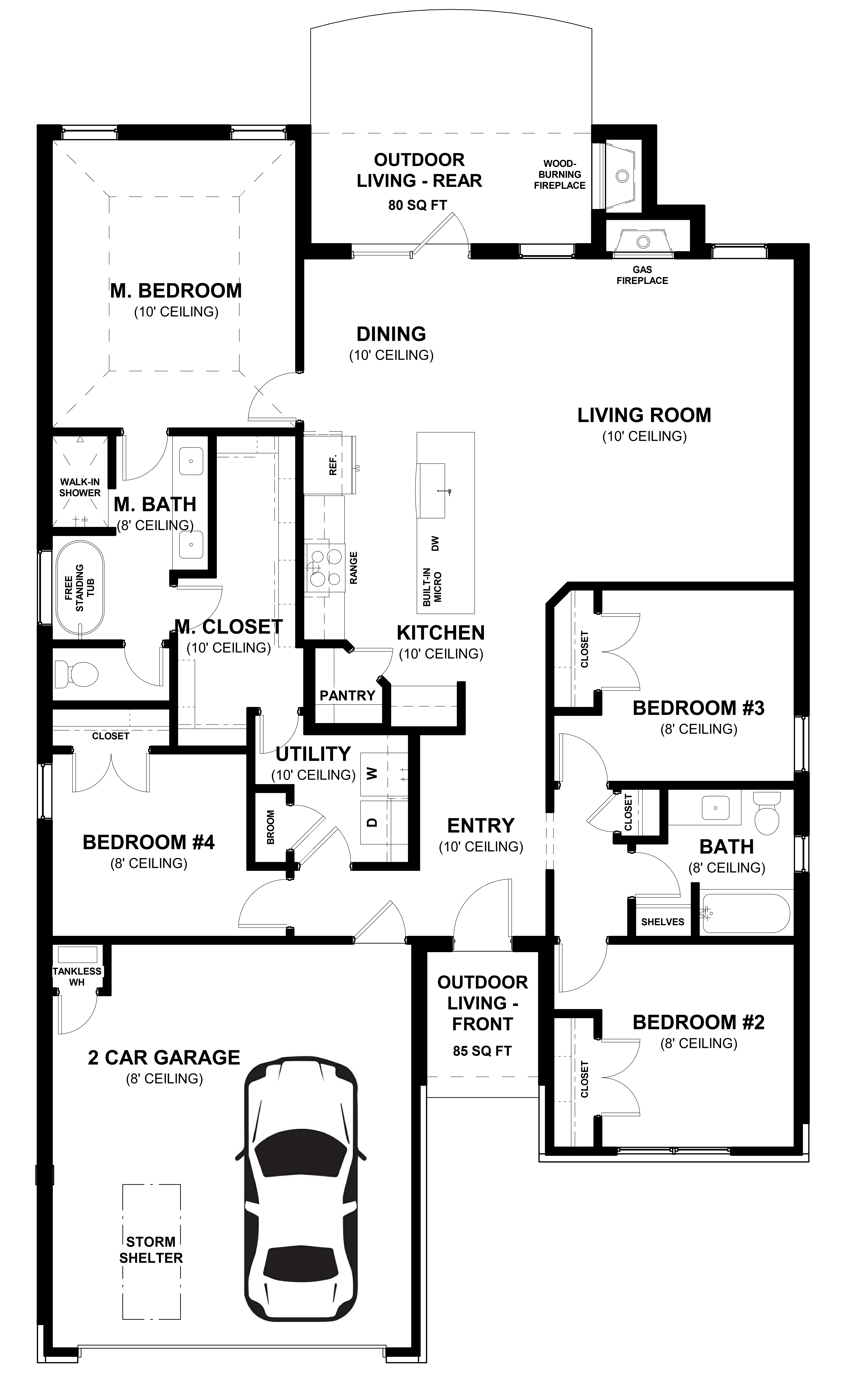 3116 Warwick Way New Home In Moore OK Homes By Taber