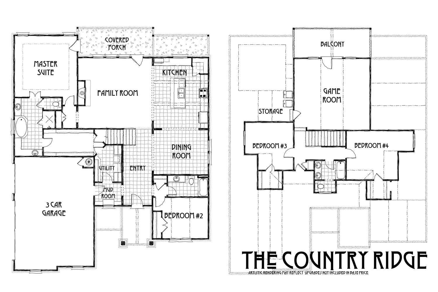 The The Country Ridge Floor Plan Concept Builders Concept Builders