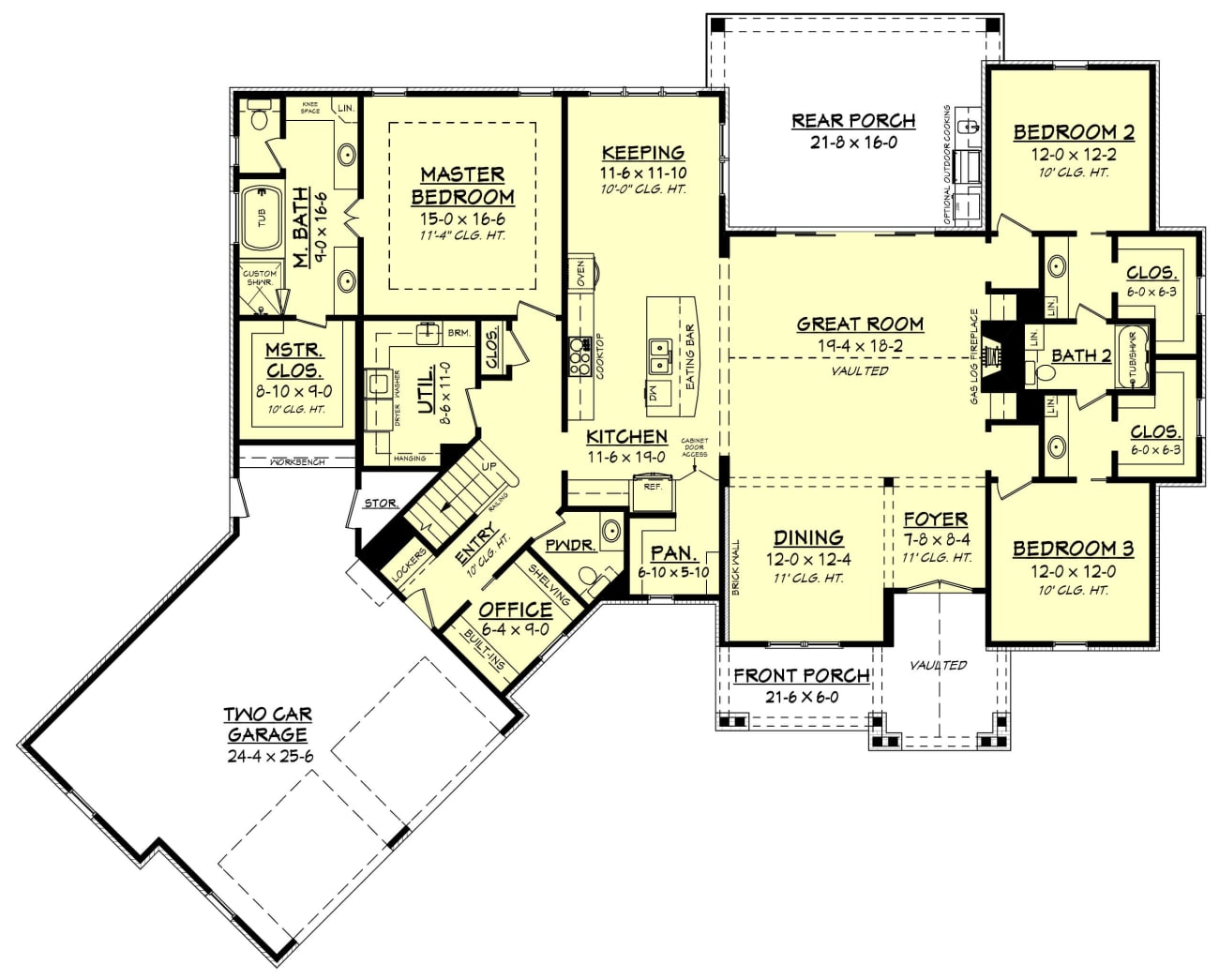 The Riverstone Floor Plan Trinity Classic Homes