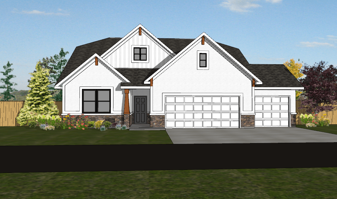 The Branson Floor Plan OKC Home Builder Authentic Custom Homes