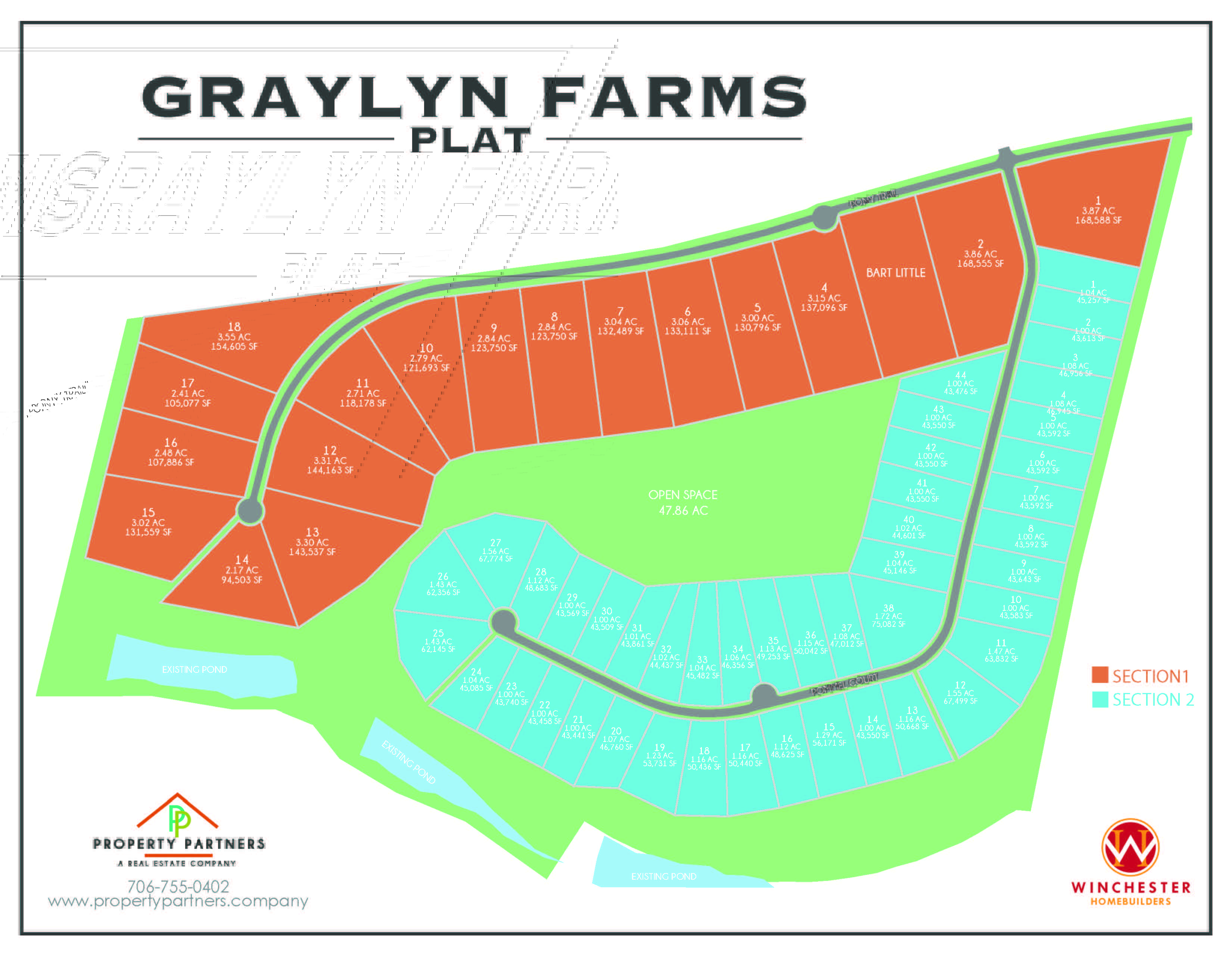 Graylyn Lakes & Graylyn Farms Aiken New Homes Winchester Homebuilders