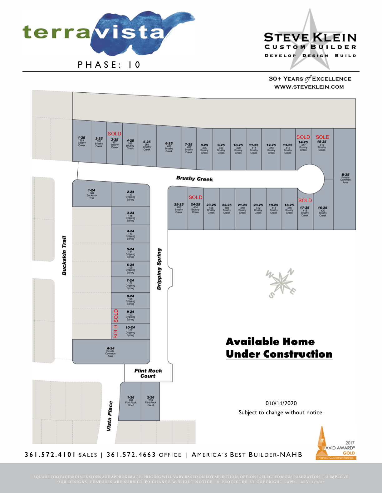 New Homes in Victoria TX at Terravista Steve Klein