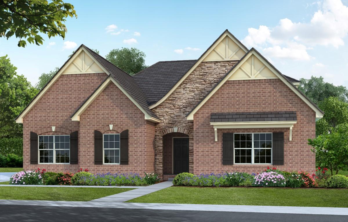 Home construction underway in Groves Park at Oak Ridge Goodall Homes