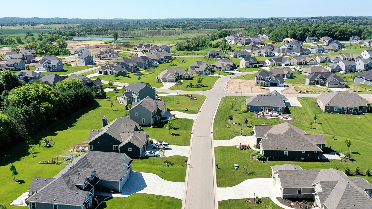 Woodleaf Reserve New Home Community in Pewaukee Korndoerfer