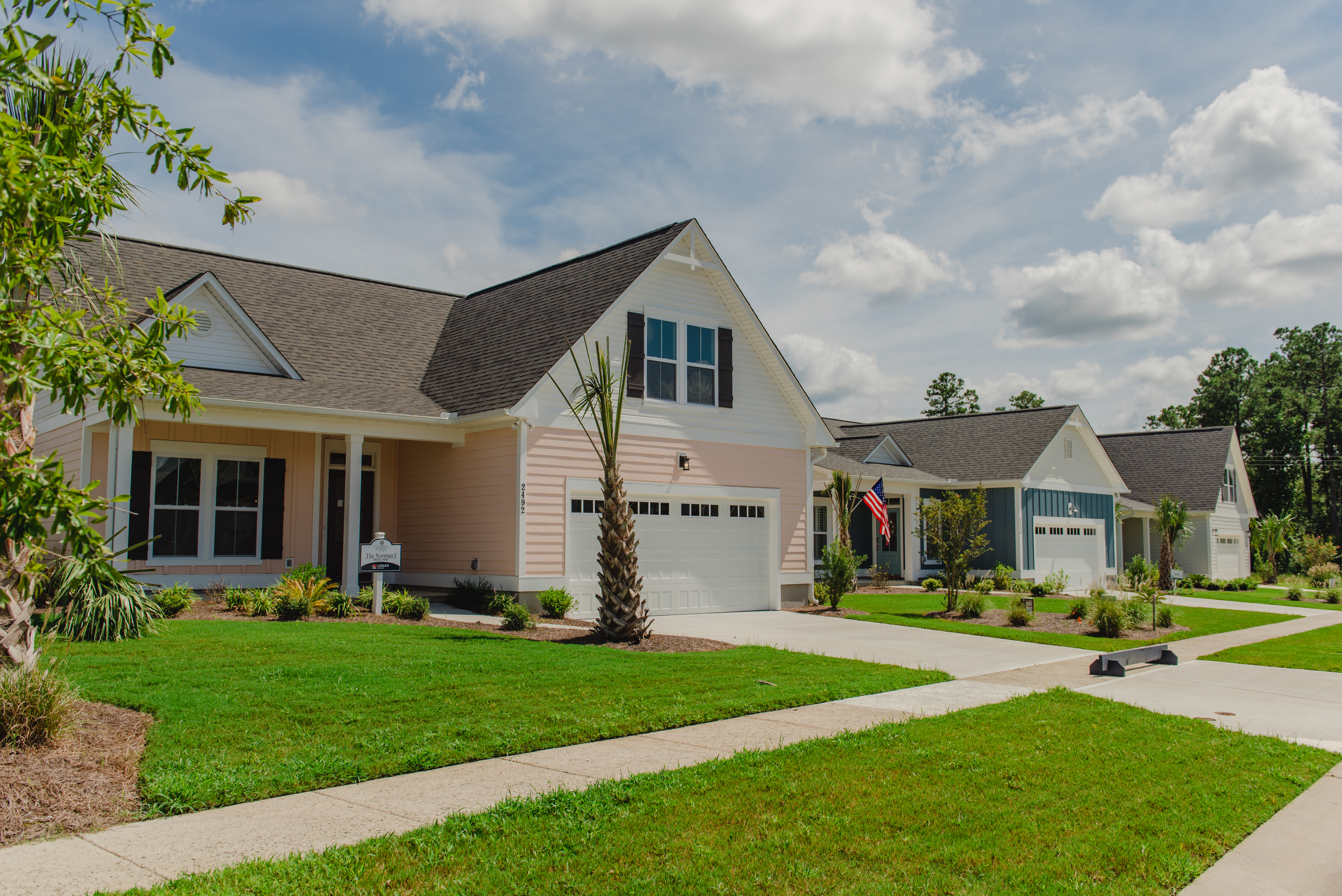 Neighborhood Spotlight Pointe Village in Compass Pointe Logan Homes