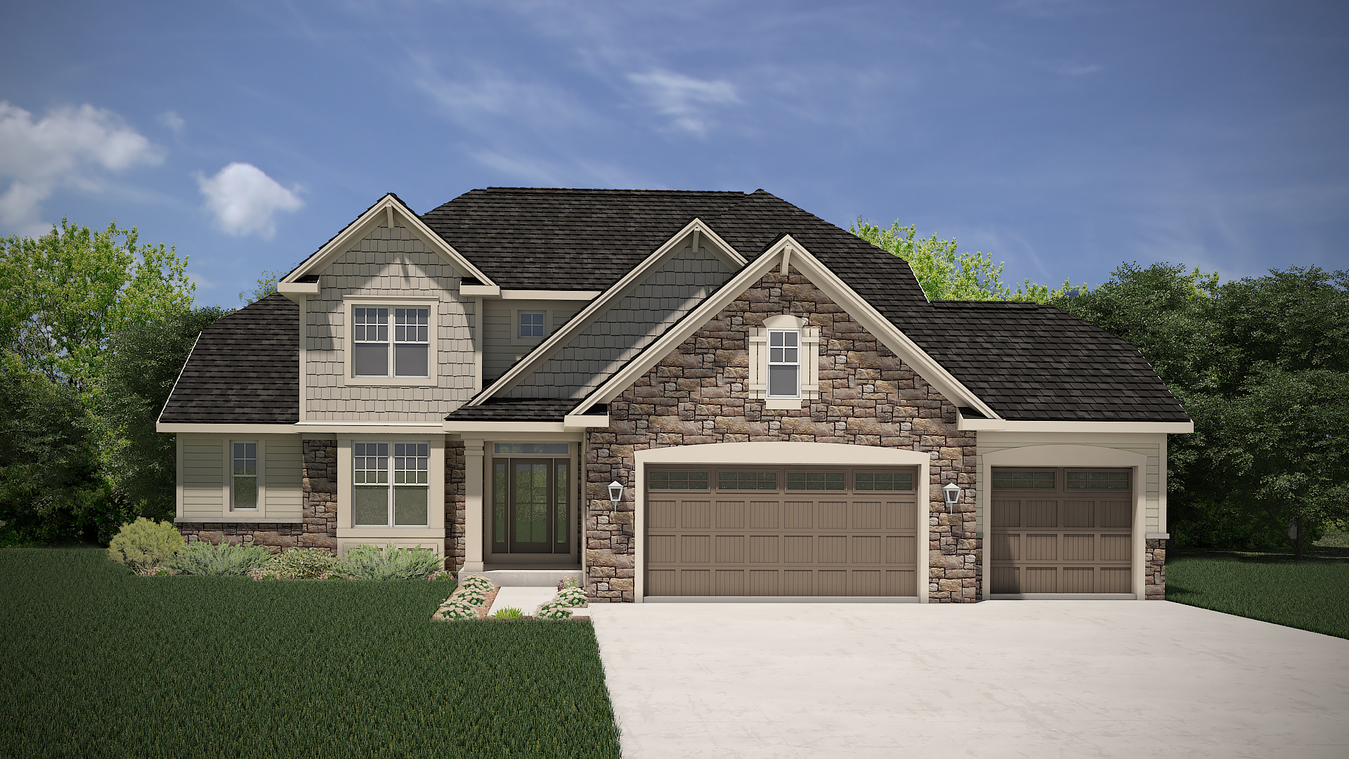 New Model Home in Sandhill Trails Community of Cedarburg