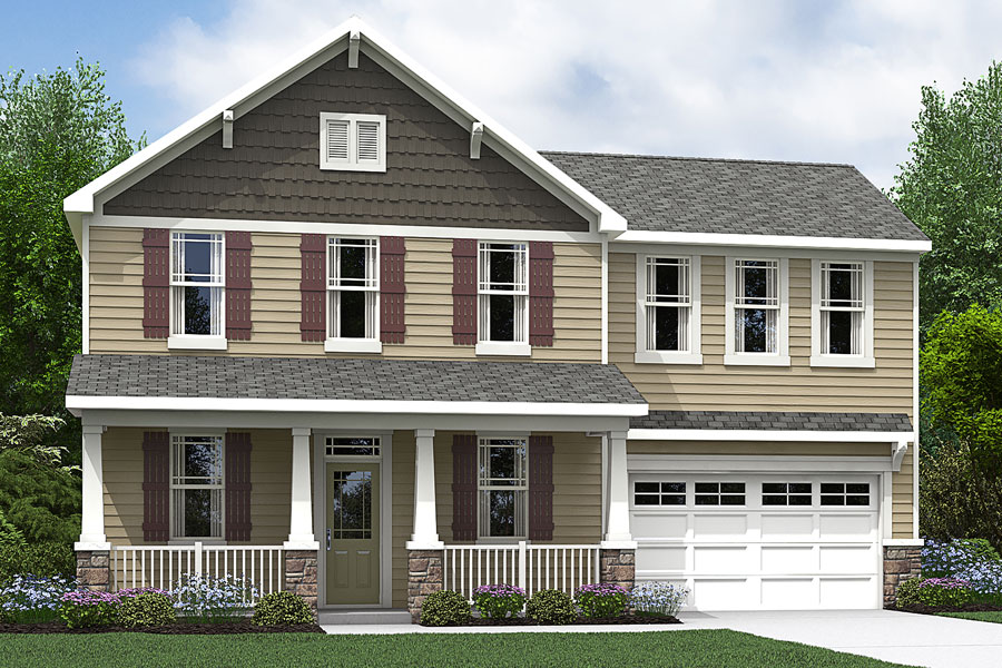The Cameron Garner, NC Home Builders Royal Oaks Homes