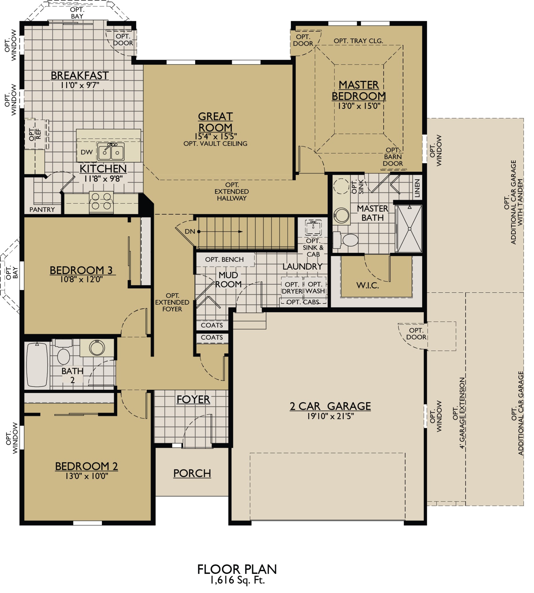 Camden Floor Plan William Ryan Homes