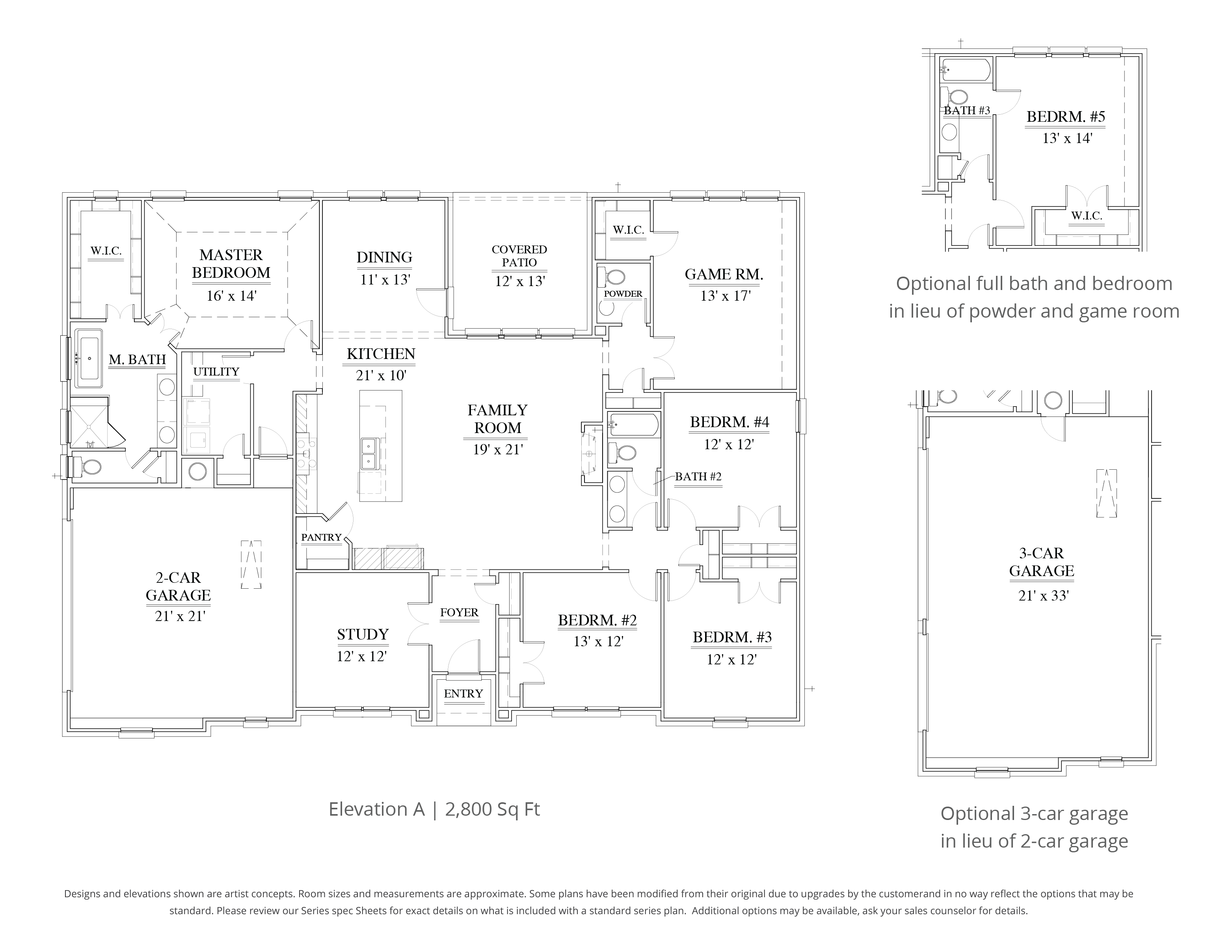 Camden Floor Plan in DFW Our Country Homes