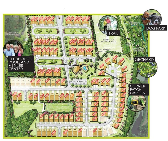 Fredericksburg Virginia's Barley Woods Community is Nearing Completion