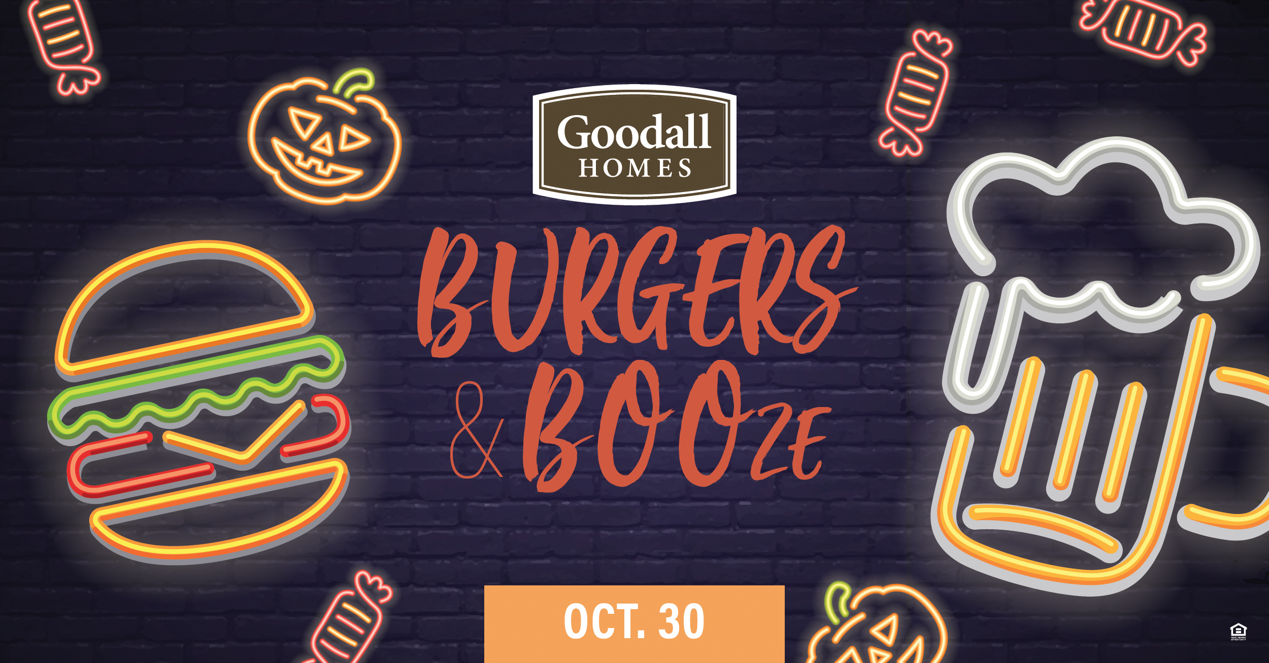 Join us for Burgers & BOOze at Hayden Hill Villas on Tues Oct 30