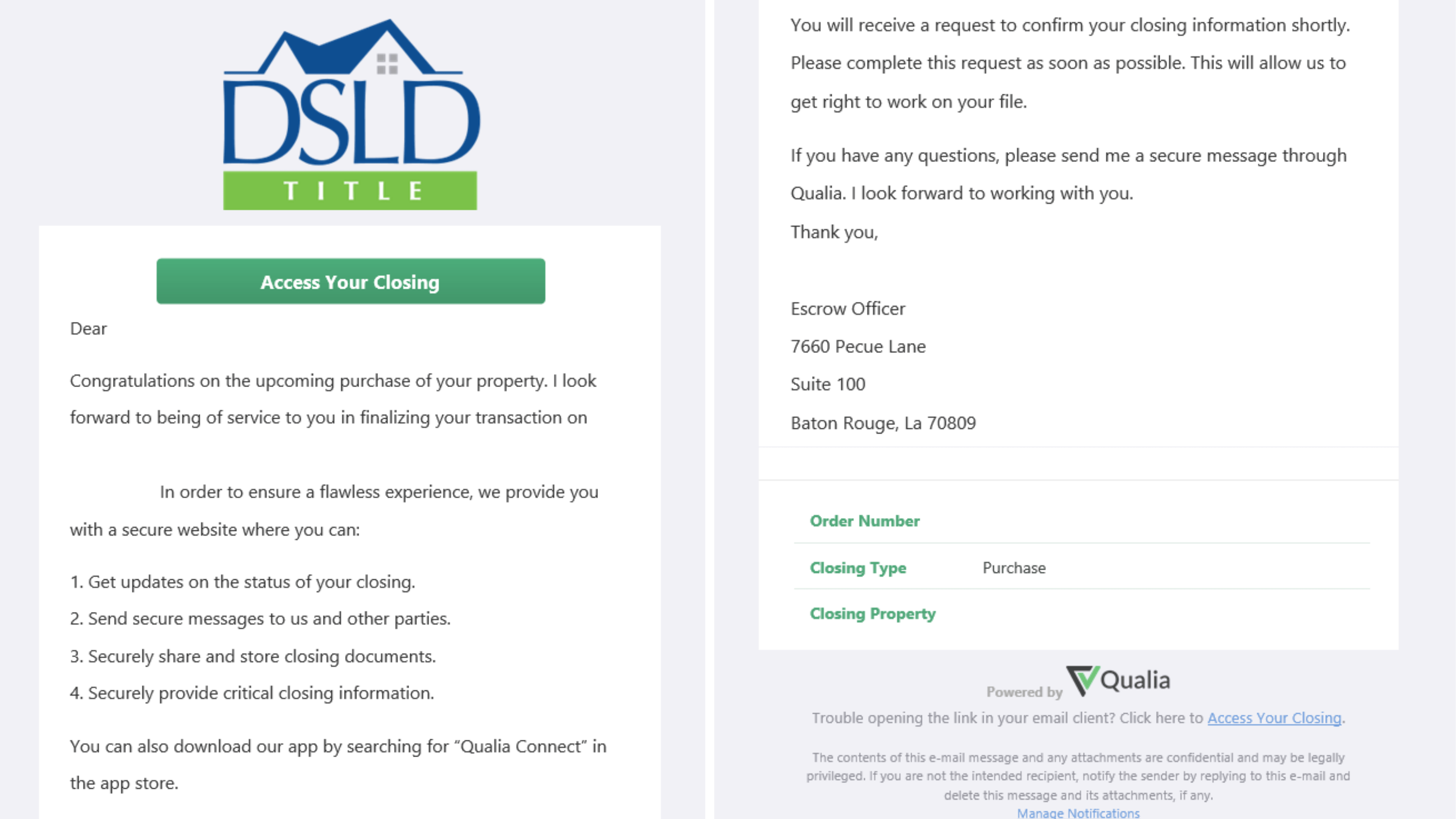 Preparing for Closing on Your New Home! DSLD Homes
