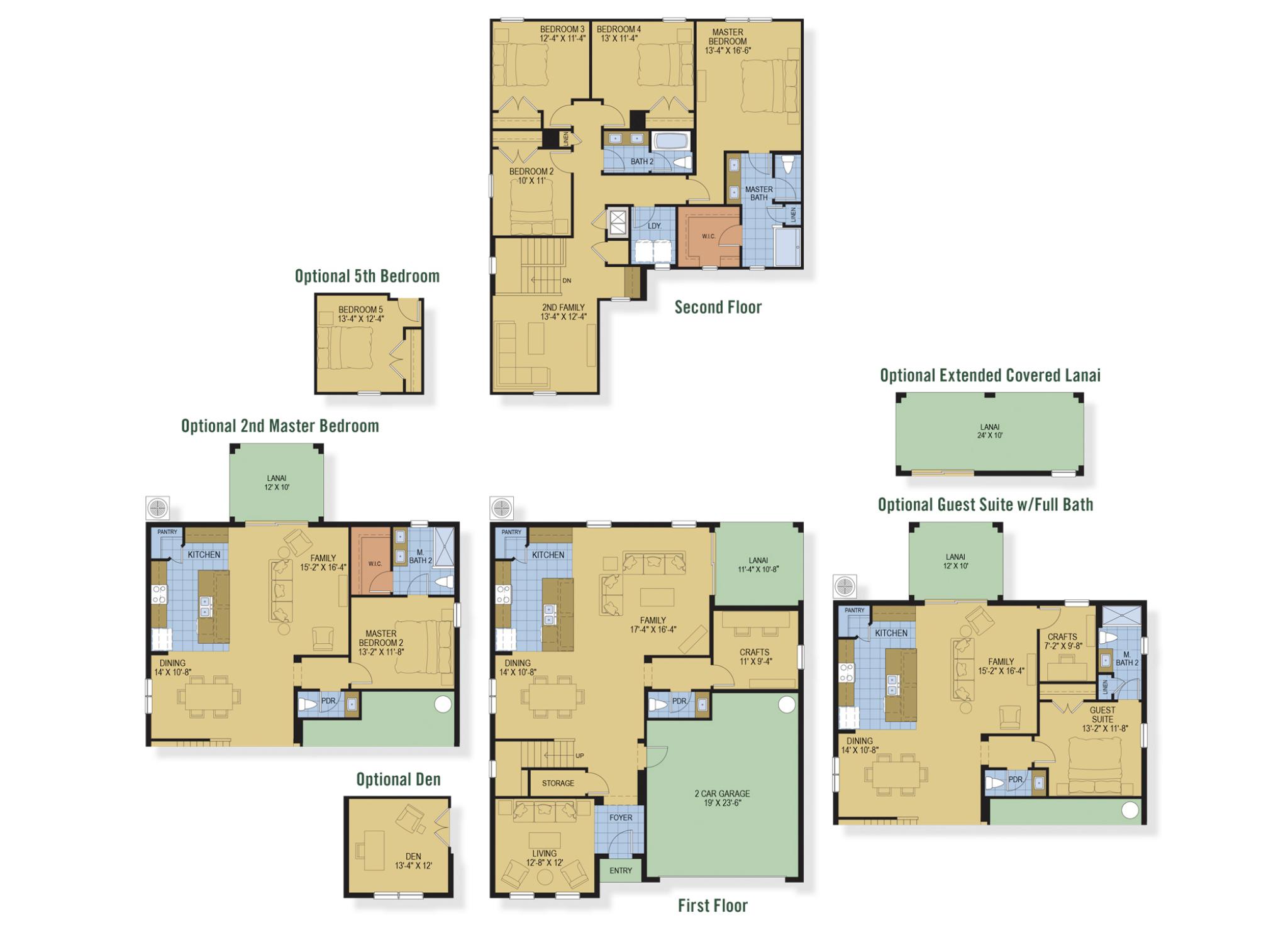 Sutton in Floor Plan Hanover Family Builders