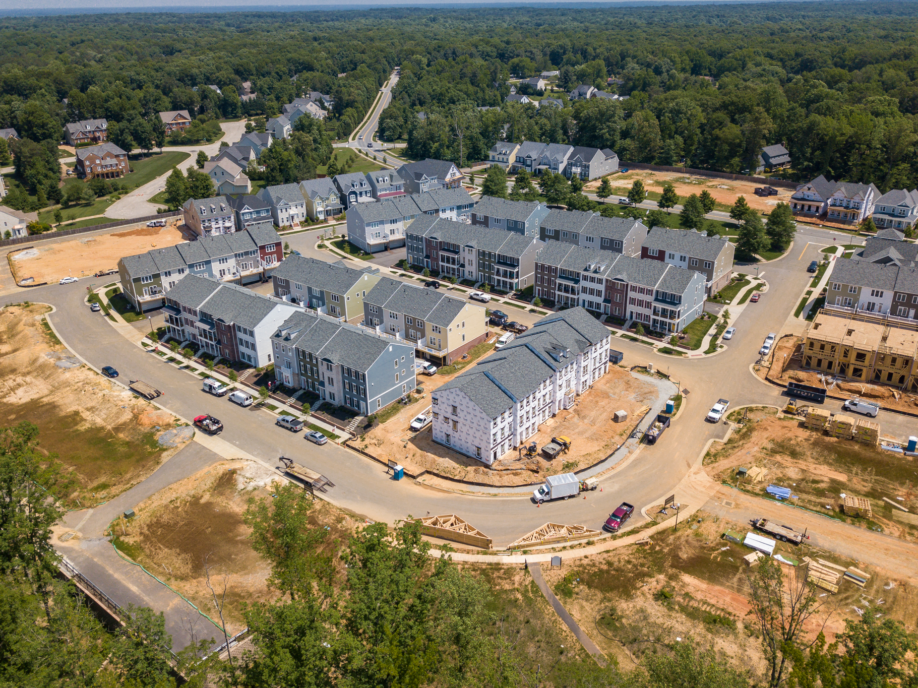 Winterfield Park Townhomes New Home Community in Midlothian, VA