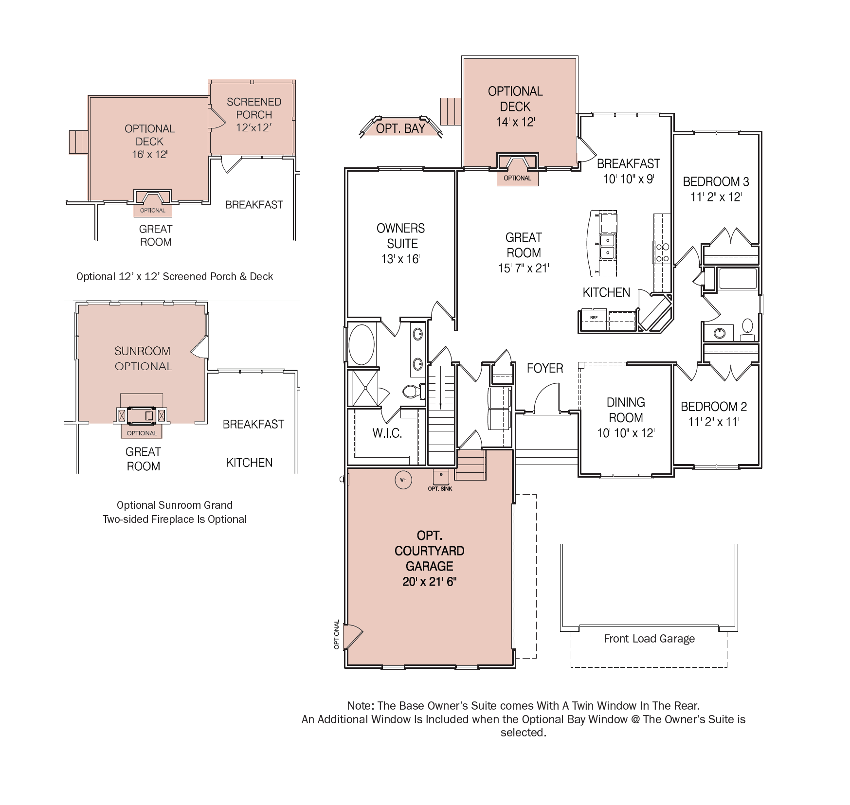 Treyburn II OneLevel Home Main Street Homes