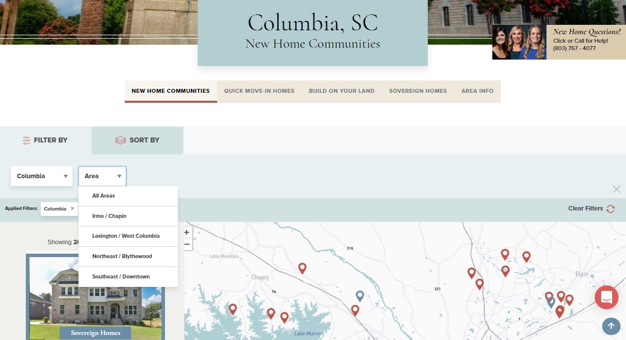 Interactive Features of Mungo Homes