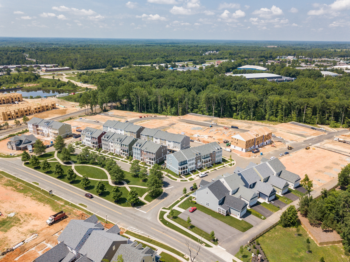 Winterfield Park Townhomes New Home Community in Midlothian, VA