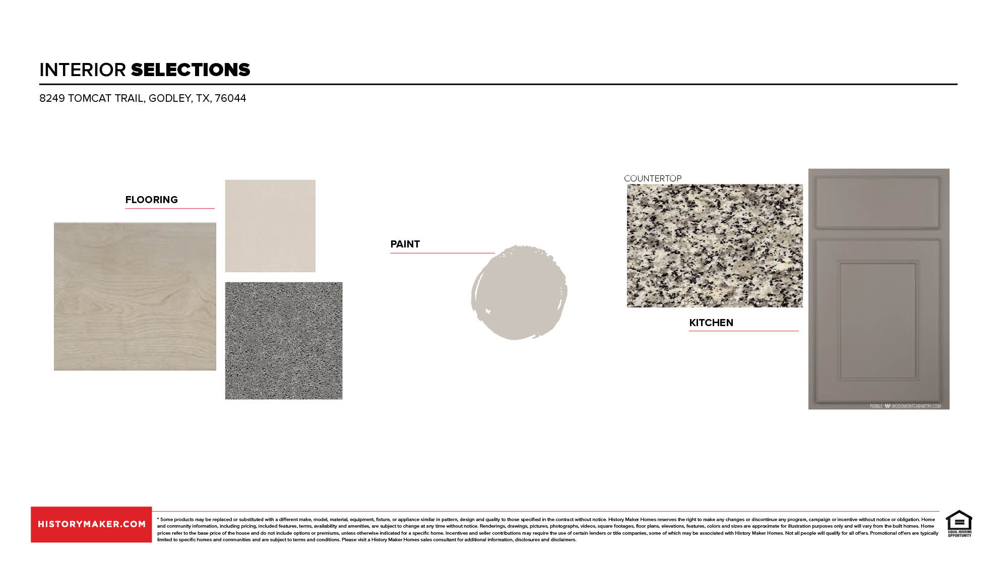 New Home For Sale in Godley, TX 8249 Tomcat Trail