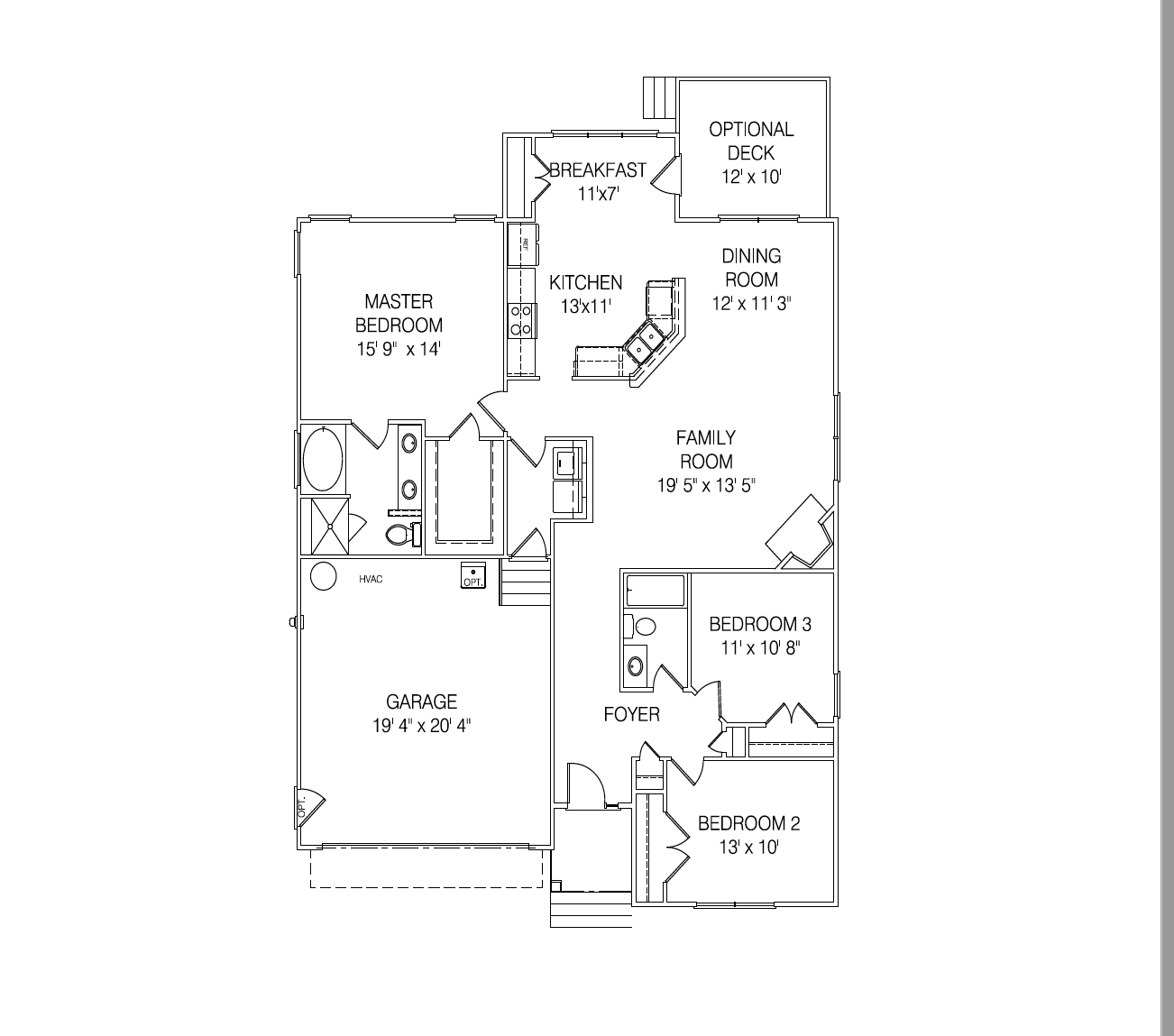 Anne III OneLevel Home Main Street Homes