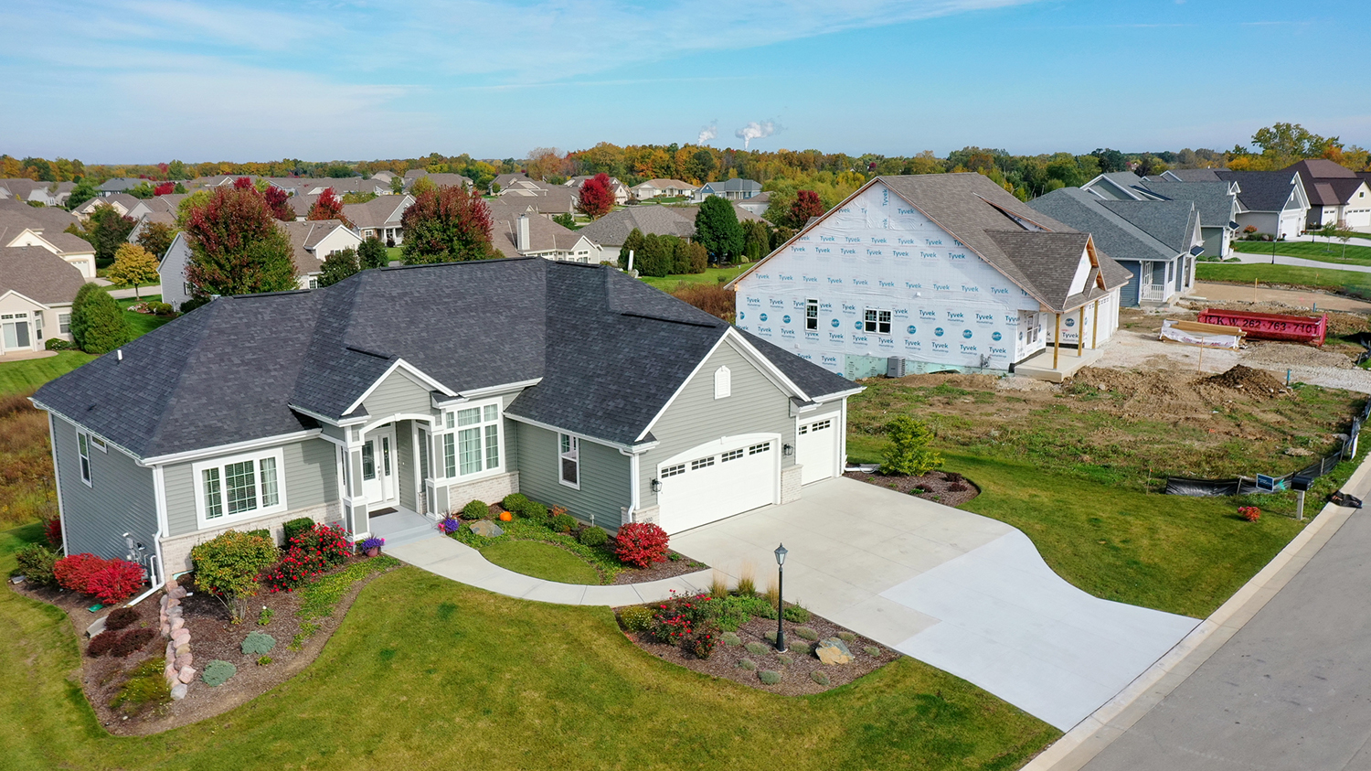 Auburn Hills New Home Community in Caledonia Korndoerfer