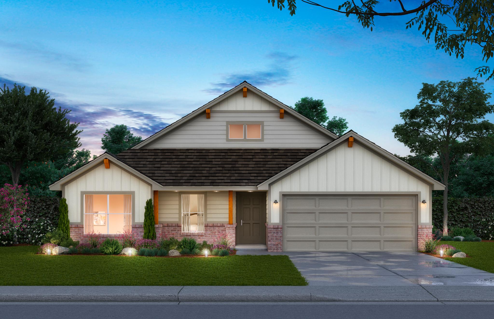 The Lakeview Floor Plan OKC Home Builder Authentic Custom Homes