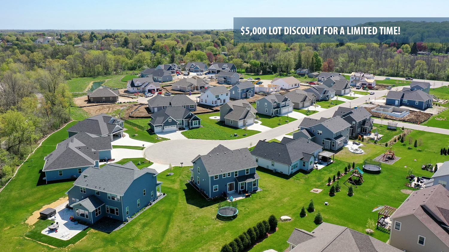 Whispering Ridge Estates North New Home Community in Lannon Korndoerfer