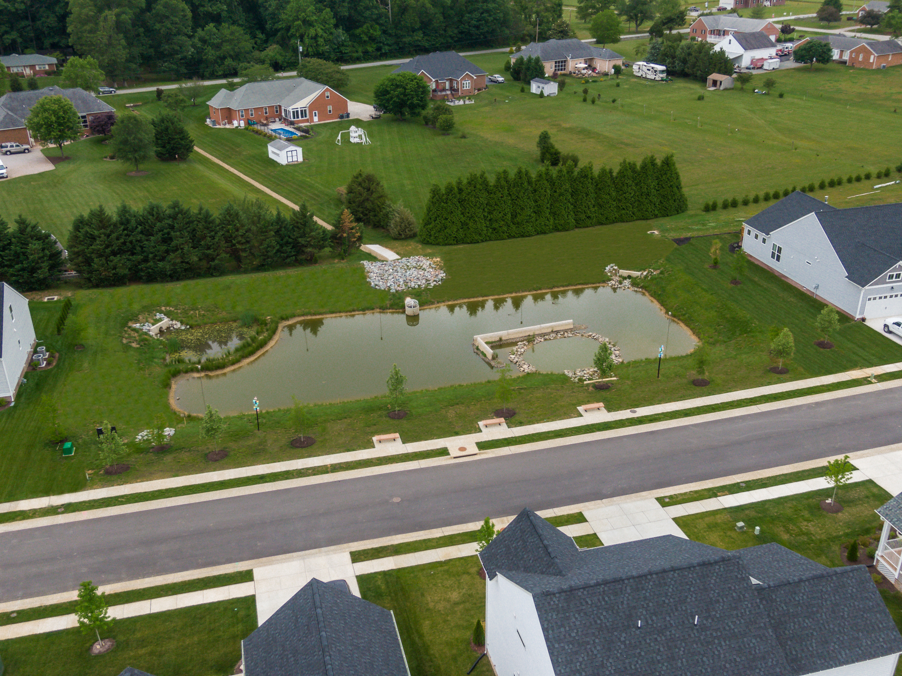 Brickshire New Home Community in Providence VA