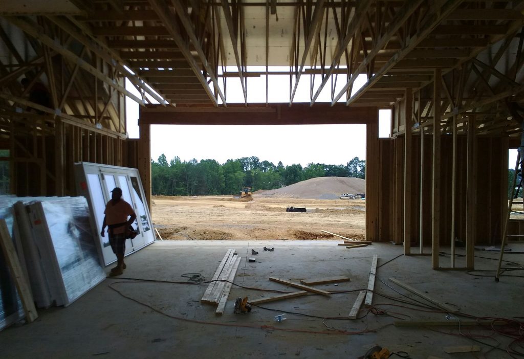 Clubhouse Construction Begins at Barley Woods! Cornerstone Homes VA
