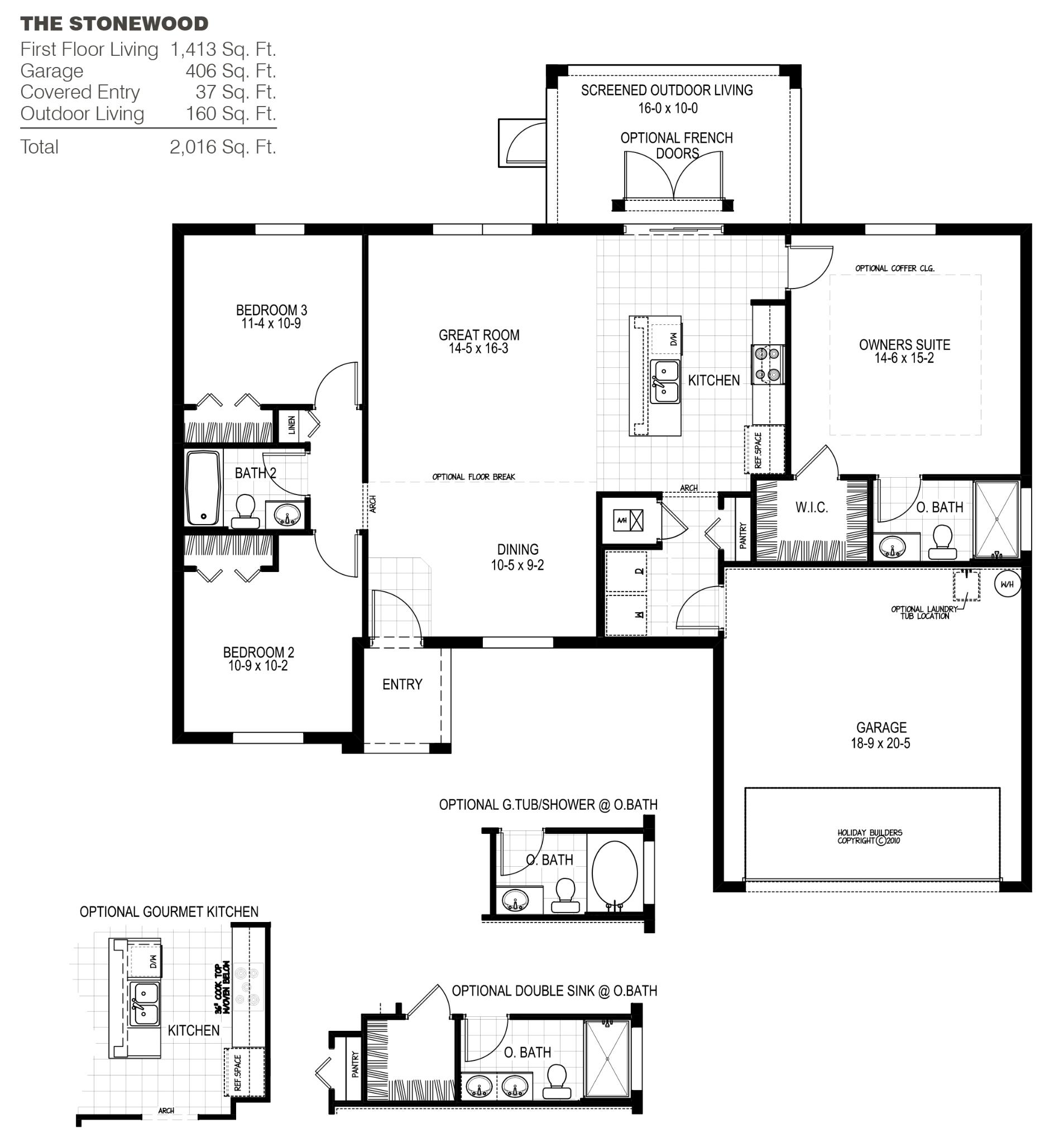 Cool Holiday Builders Floor Plans (+6) Viewpoint House Plans Gallery