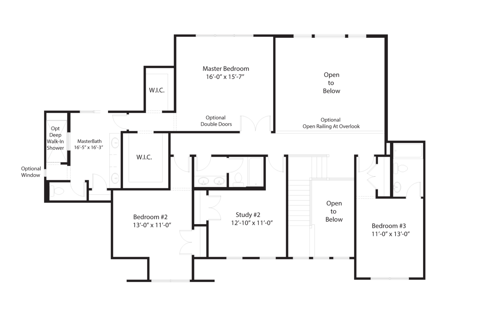The Glenwood Floor Plans DJK Custom Homes